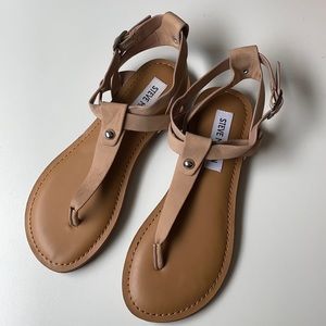 Steve Madden Sandals / Tan / Size 5